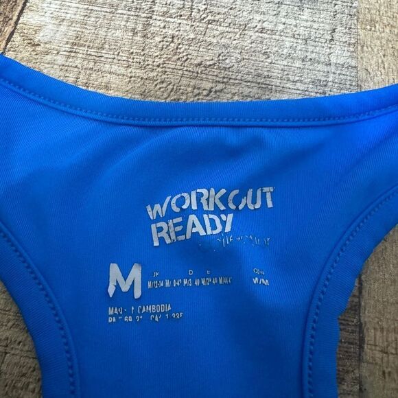 REEBOK PLAY DRI WORKOUT READY COLLECTION WOMEN TOP LOGO RACERBACK M - Picture 10 of 11